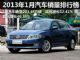 新年开门红 1月汽车销量排行榜新鲜出炉