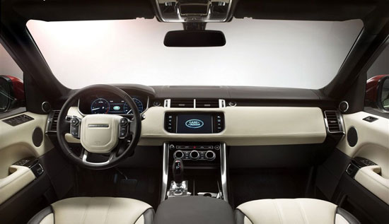 揽胜运动版 内饰图