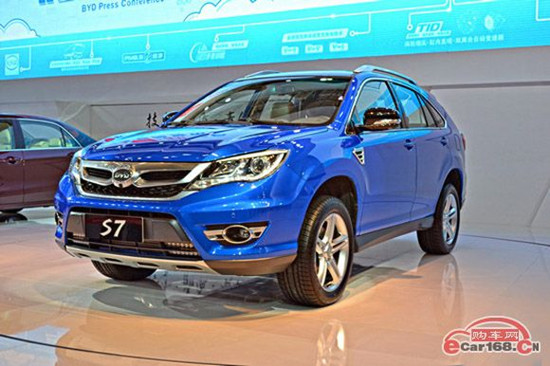 比亚迪S7 外观图 比亚迪S7 外观图