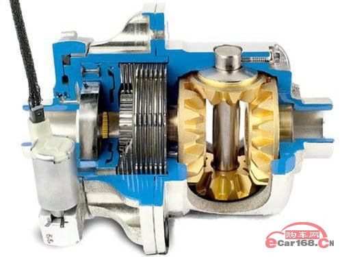 多片离合器式差速器