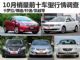 现在出手亏不了 10月销量前十车型行情调查