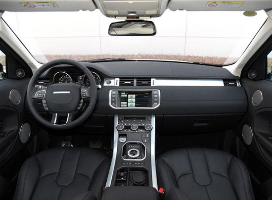 揽胜极光 内饰图