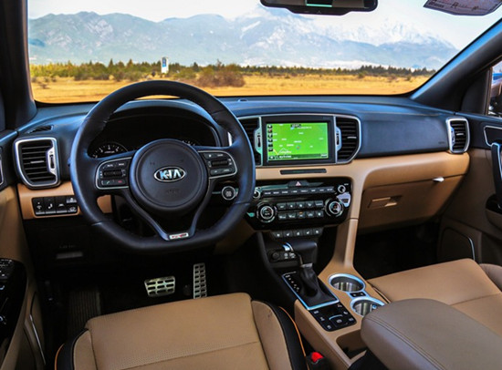 起亚KX5 内饰图 起亚KX5 内饰图