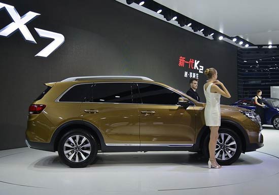 起亚KX7 内饰图 起亚KX7 内饰图