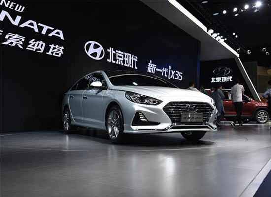 索纳塔九 外观图