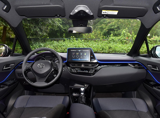 丰田C-HR 内饰图