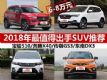 6-8ʲô 2018ֵóSUVƼ(1)