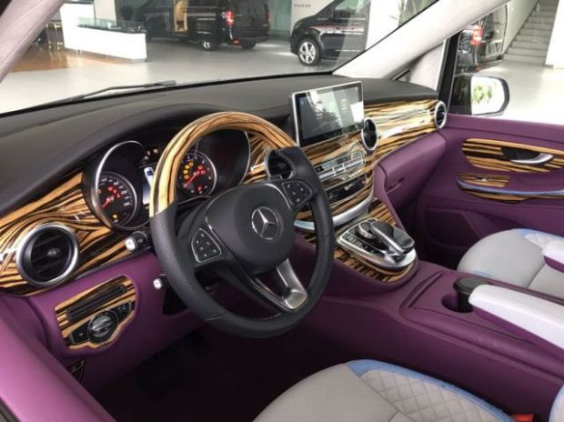 奔驰V级(平行进口) 内饰图