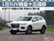 2021年1月SUV销量排行榜 SUV销量十五强榜