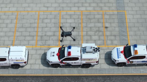 无人机+红外感知赋能程力专用车,开启“空天地一体化”作业新时代