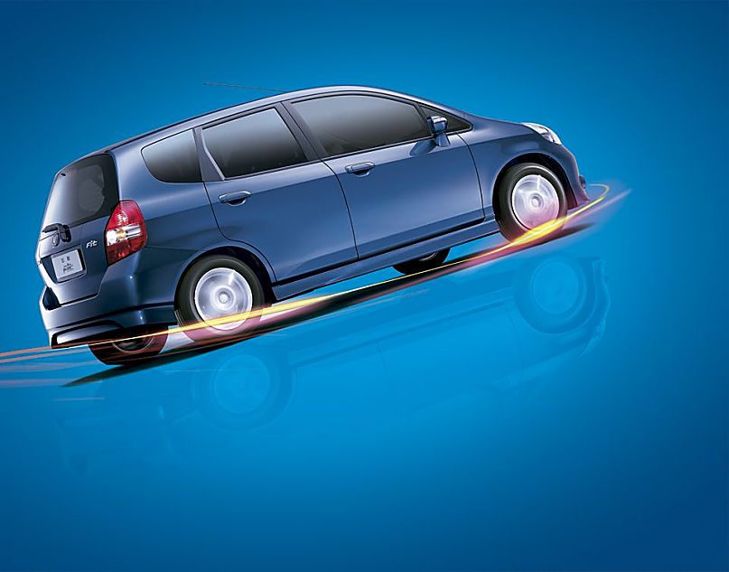 图为新飞度外观及细节