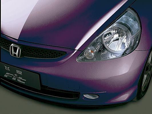 图为新飞度外观及细节