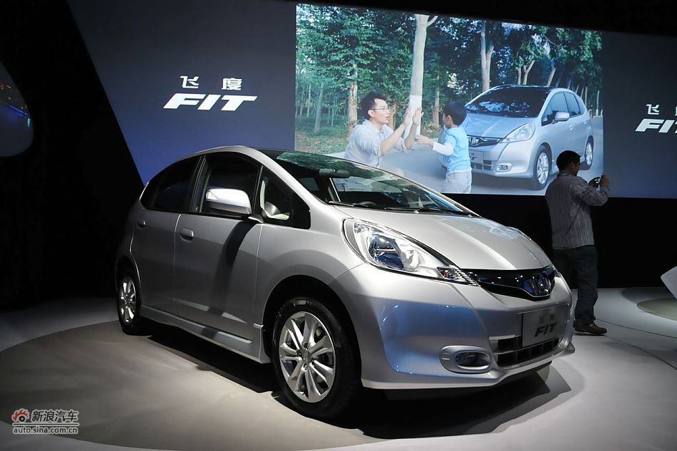 2011款飞度上市现场图