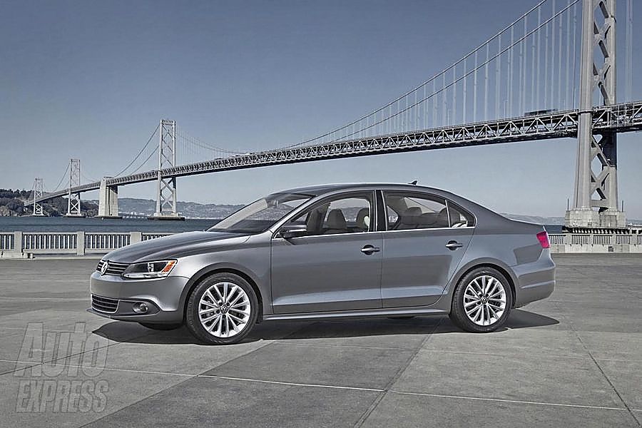 2011款大众捷达外观