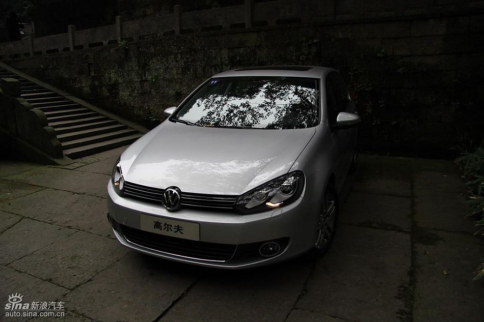 一汽大众新高尔夫外观实拍图