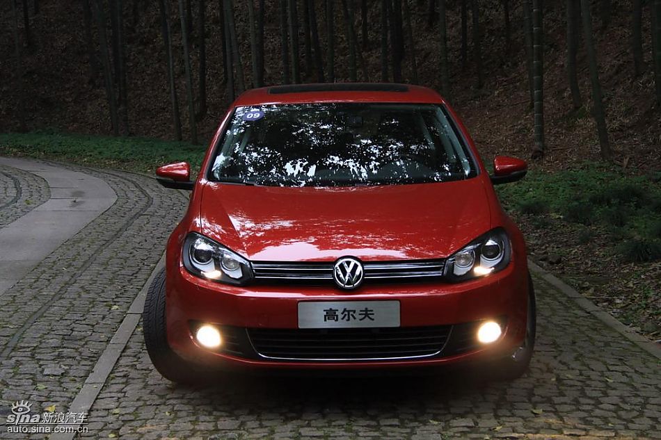 一汽大众新高尔夫外观实拍图