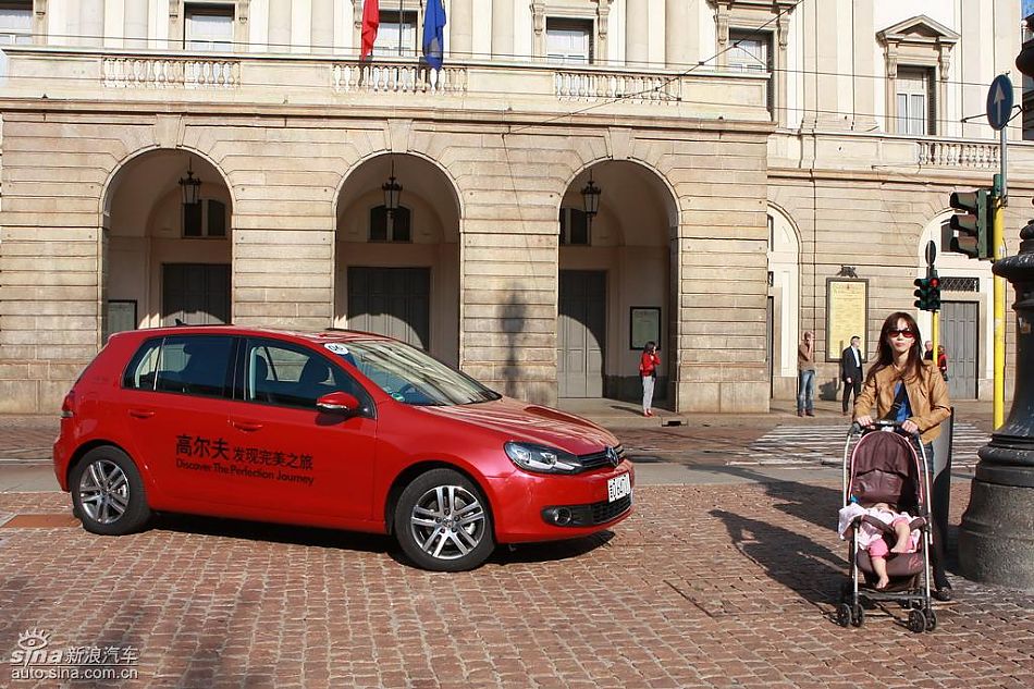 一汽大众全新高尔夫6实拍图外观