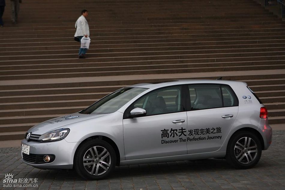 一汽大众全新高尔夫6实拍图外观
