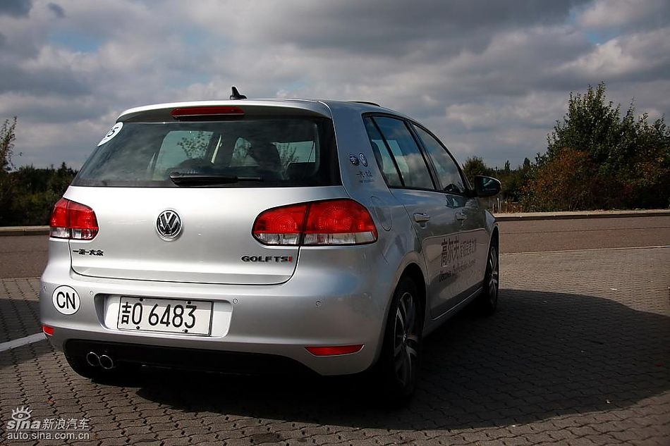 一汽大众全新高尔夫6实拍图外观