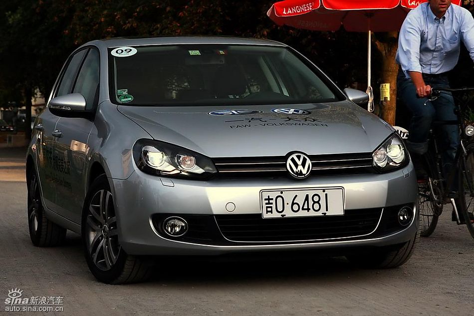 一汽大众全新高尔夫6实拍图外观