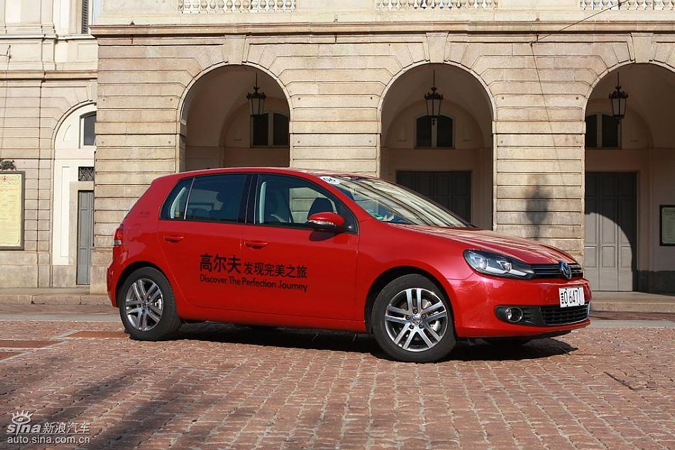 一汽大众全新高尔夫6实拍图外观