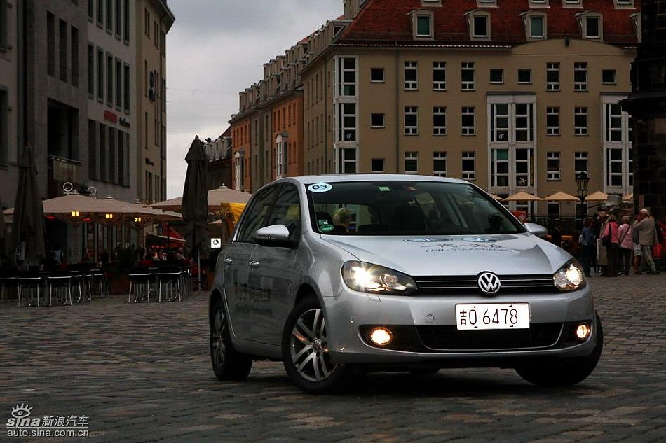 一汽大众全新高尔夫6实拍图外观