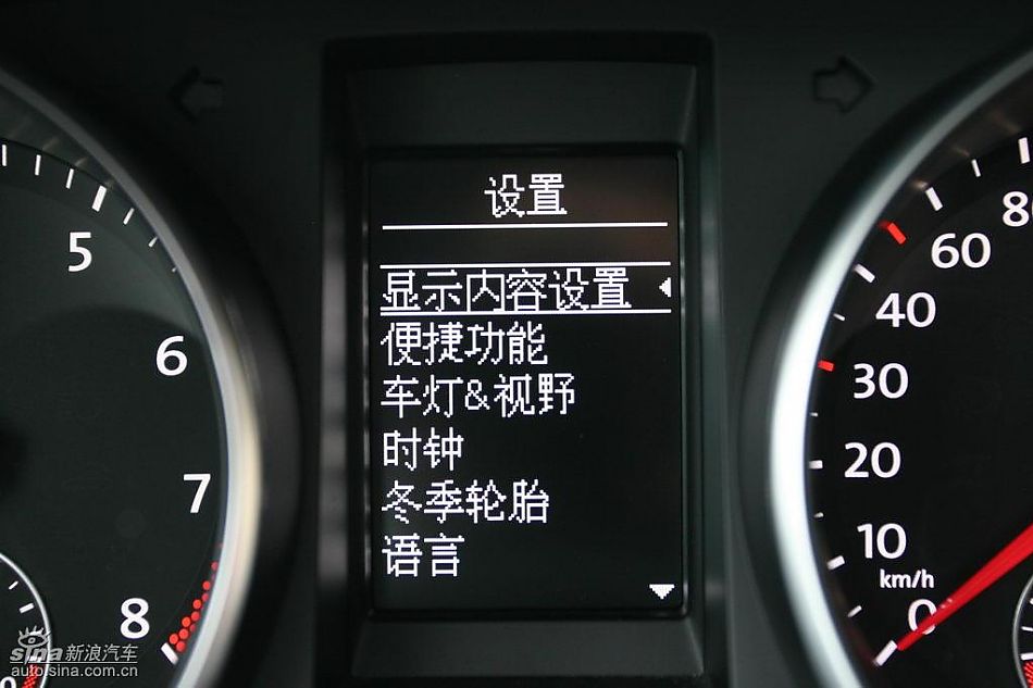 第六代高尔夫内饰及细节