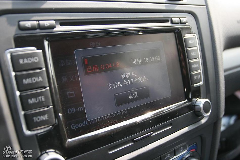 第六代高尔夫内饰及细节