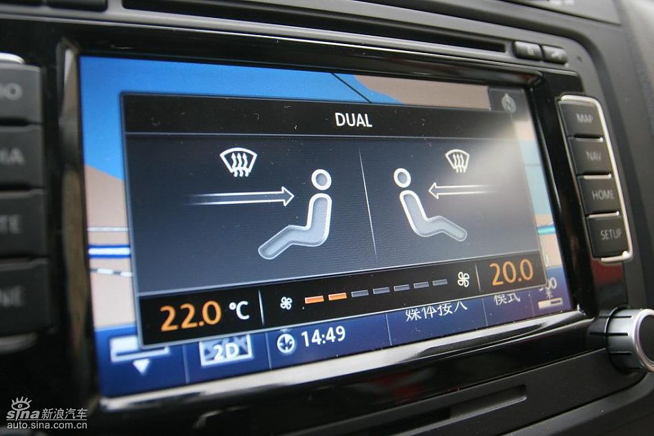 第六代高尔夫内饰及细节