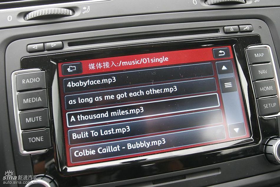 第六代高尔夫内饰及细节