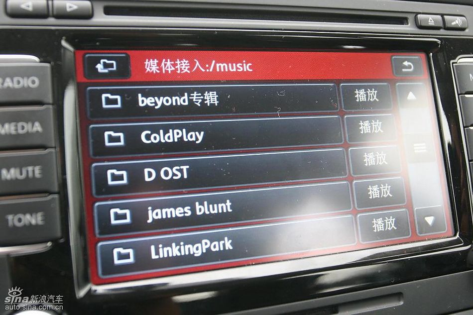 第六代高尔夫内饰及细节