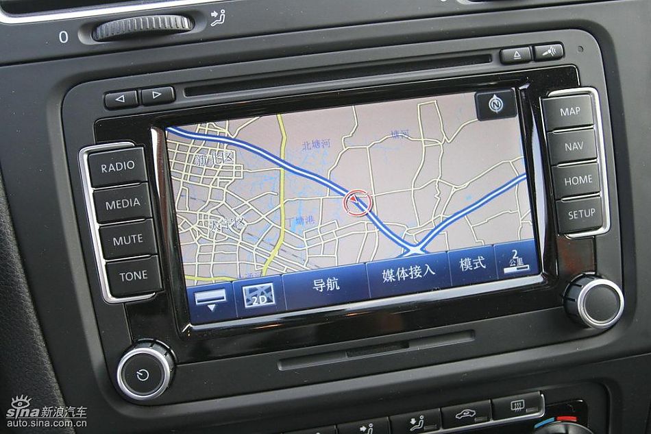 第六代高尔夫内饰及细节