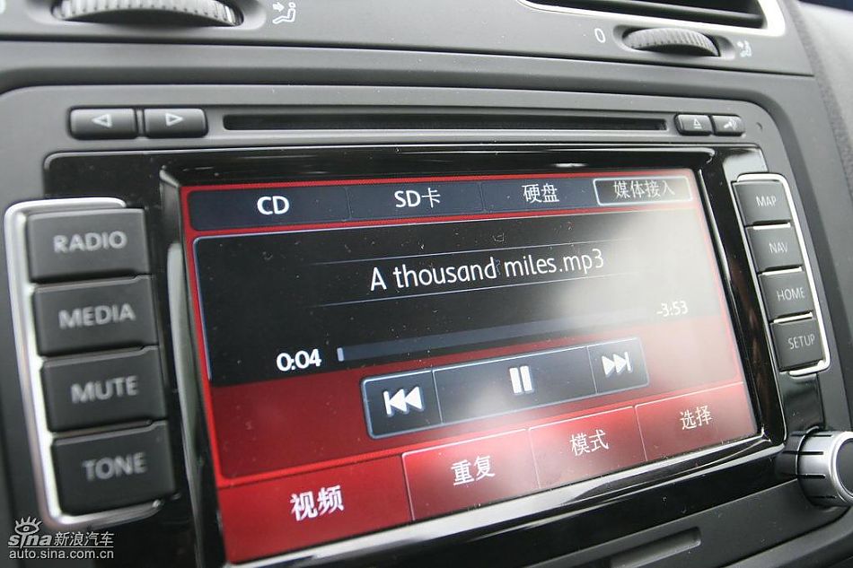 第六代高尔夫内饰及细节