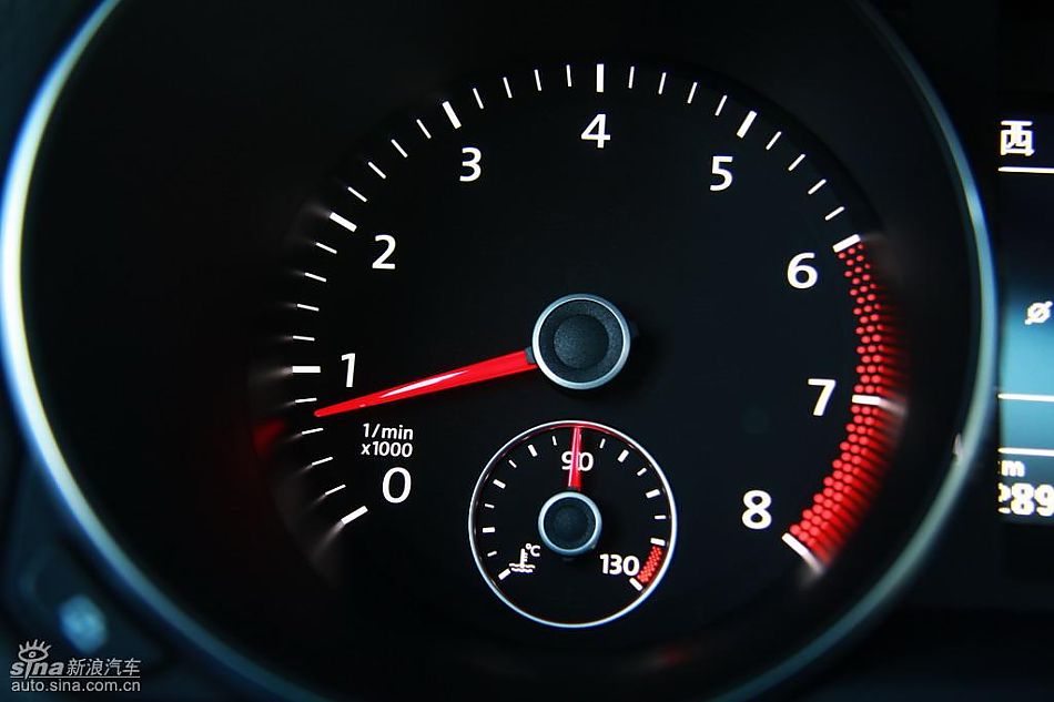 一汽大众全新高尔夫6实拍图内饰