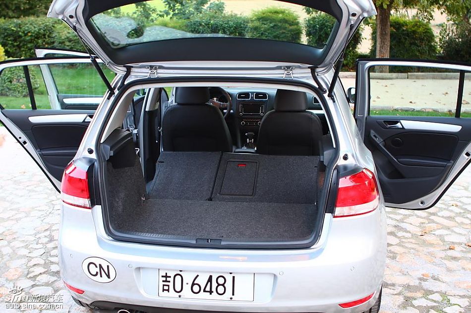 一汽大众全新高尔夫6实拍图内饰