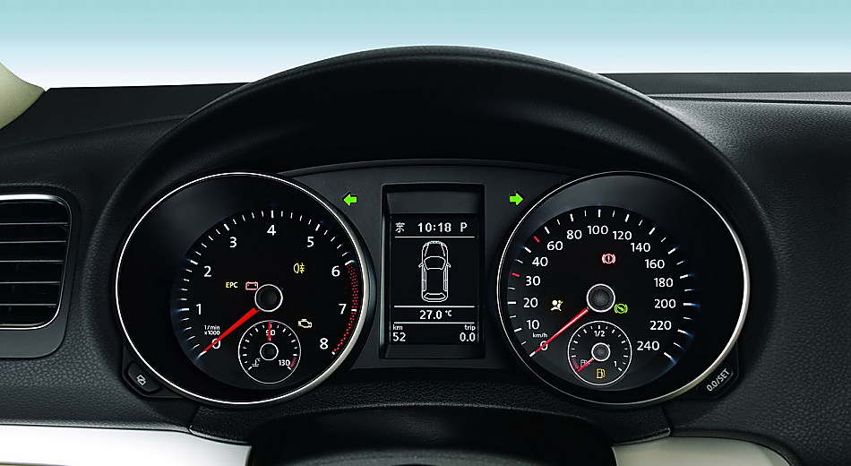 一汽大众新高尔夫六内饰资料图片