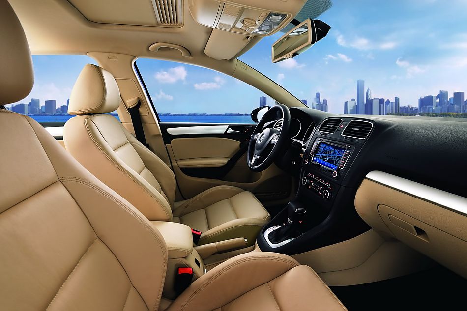 一汽大众新高尔夫六内饰资料图片