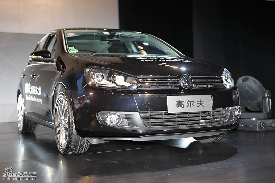 第六代高尔夫上市现场 新车亮相
