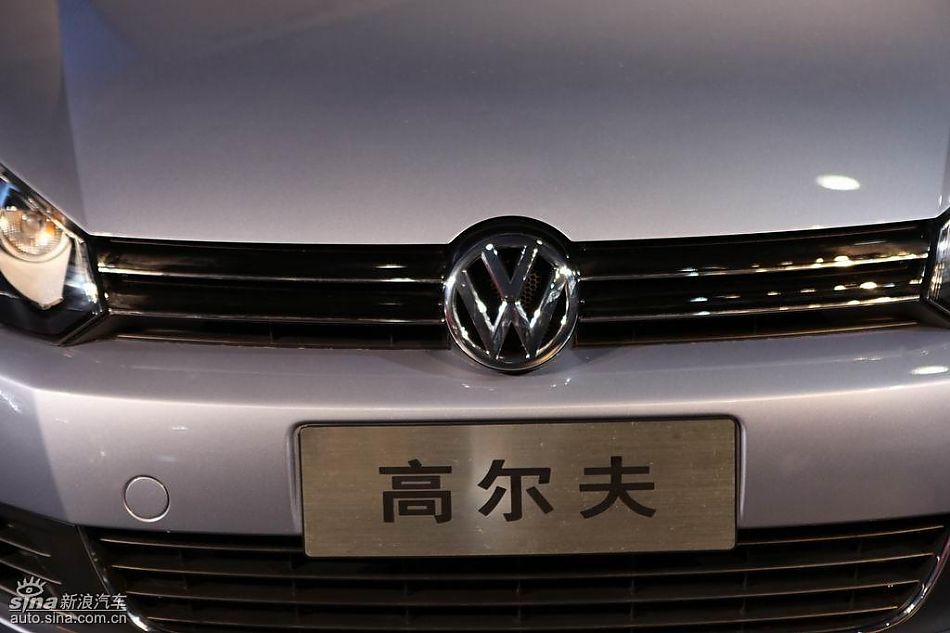 第六代高尔夫上市现场 新车亮相