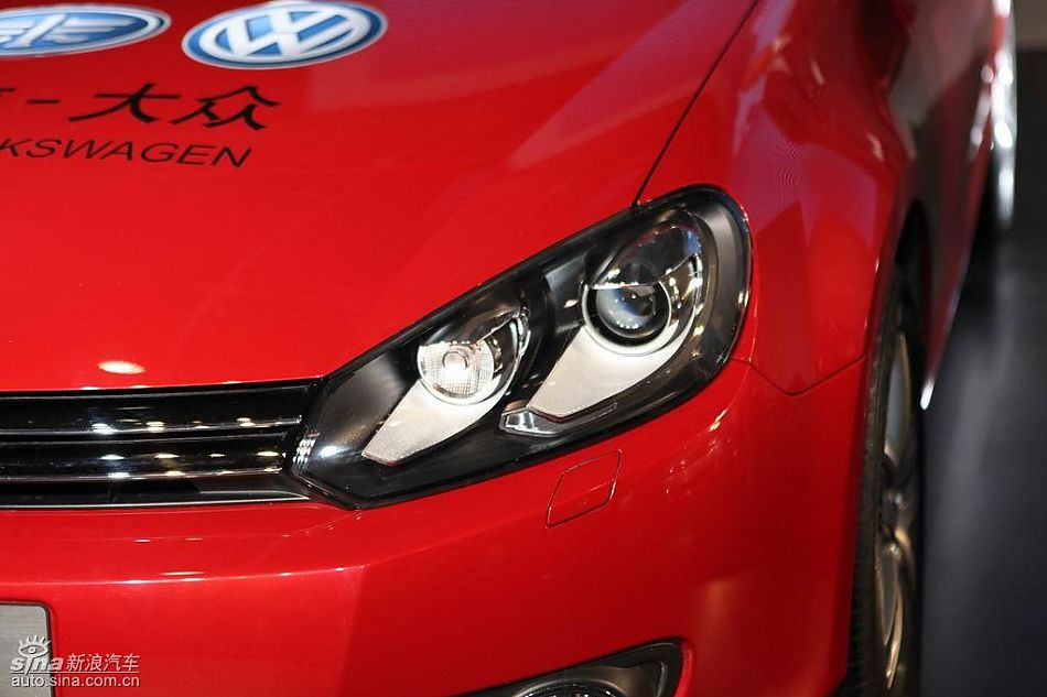 第六代高尔夫上市现场 新车亮相