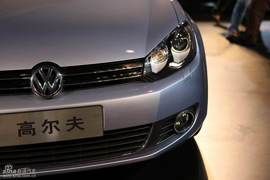 第六代高尔夫上市现场 新车亮相