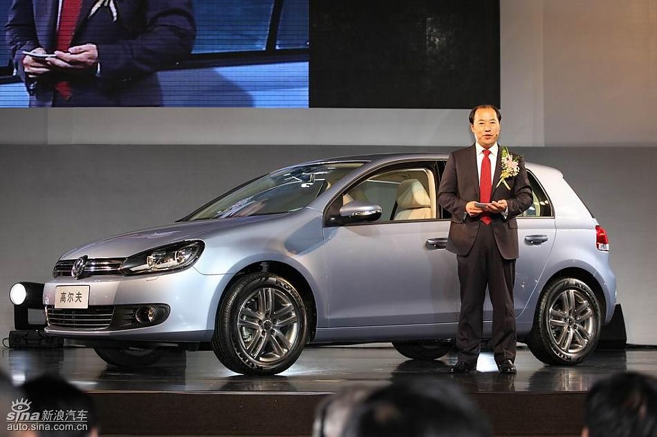 第六代高尔夫上市现场图