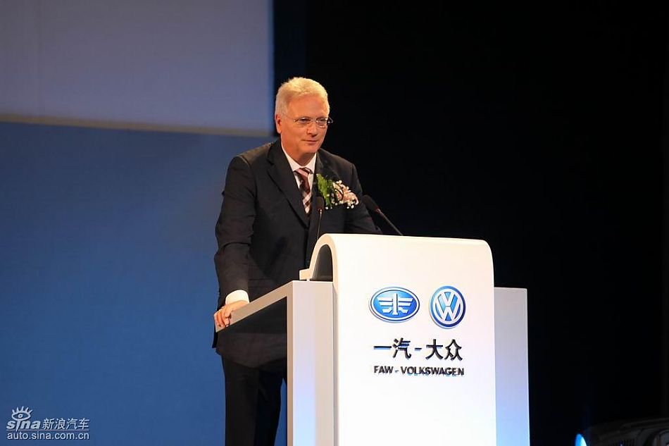 大众中国总裁兼首席执行官范安德先生致辞