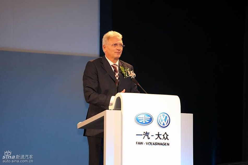大众中国总裁兼首席执行官范安德先生致辞