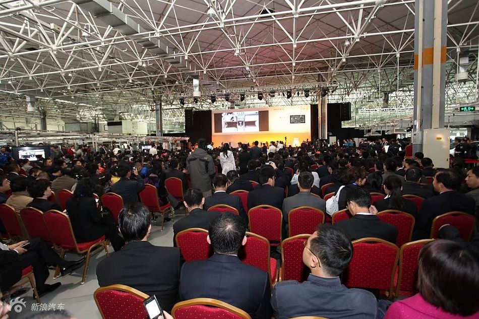 第六代高尔夫上市现场图