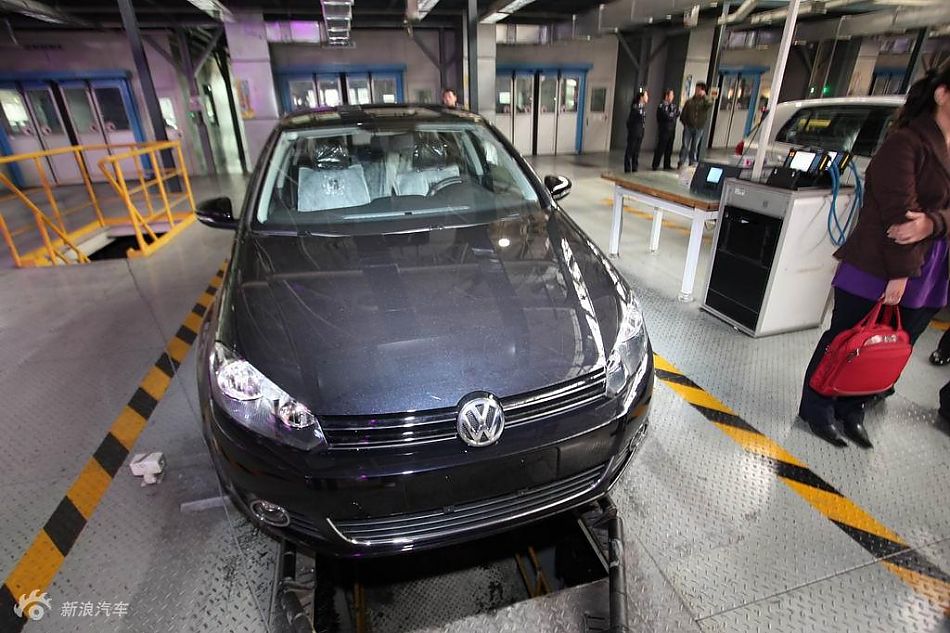 第六代高尔夫上市现场图