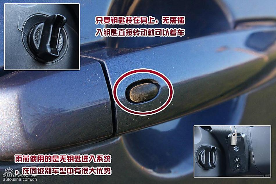 雨燕1.5VVT试驾实拍图外观