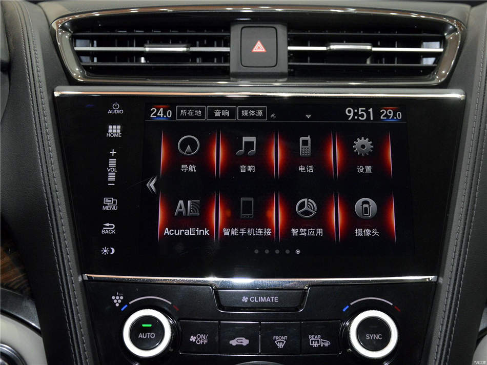 广汽讴歌CDX 内饰功能