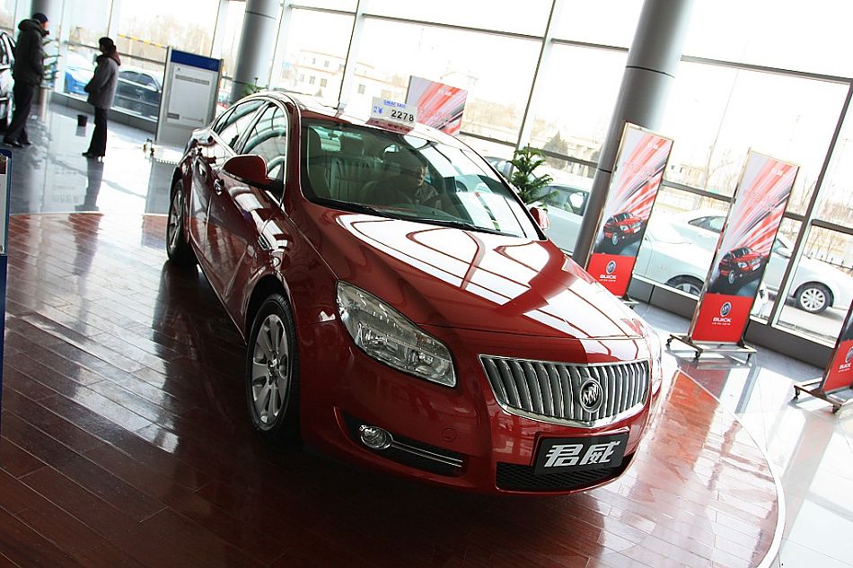 上海通用别克新君威到店实拍-内饰