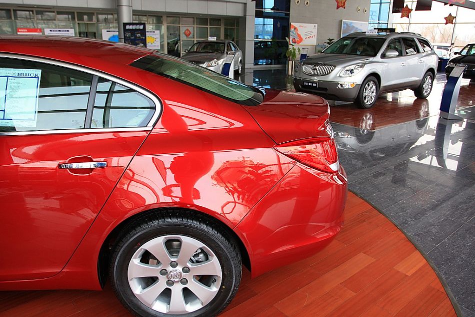 上海通用别克新君威到店实拍-外观